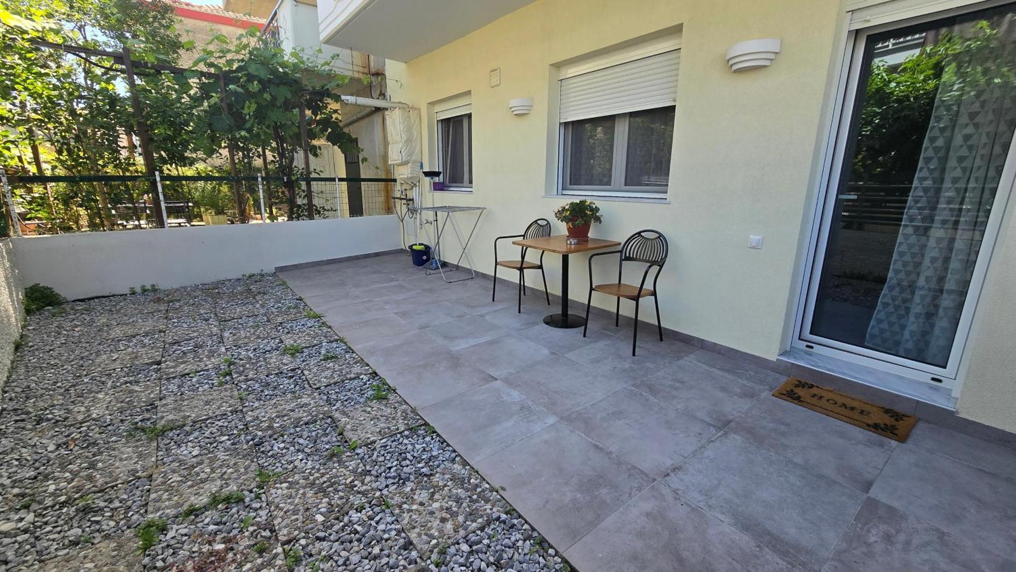 Zeta-Garden Oasis & Private Parking By Optimum Link Leilighet Kateríni Eksteriør bilde
